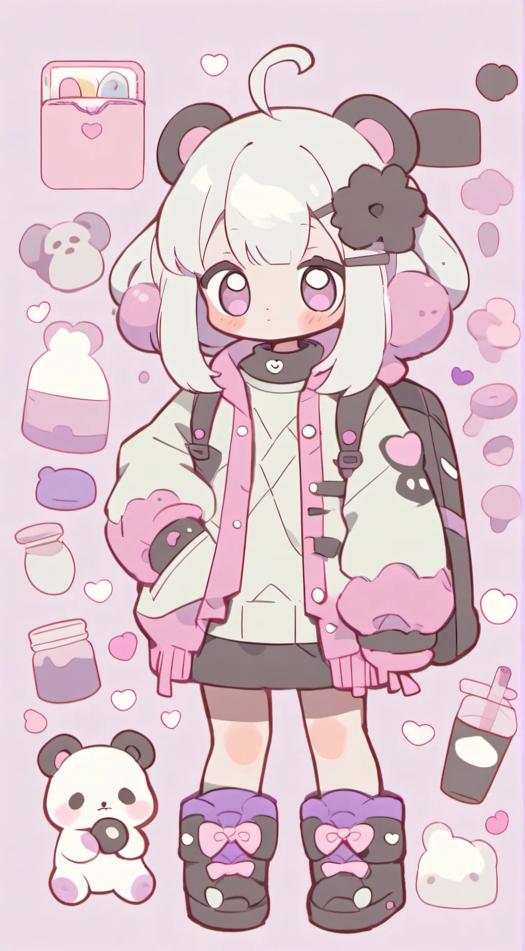 ai character: Baby background