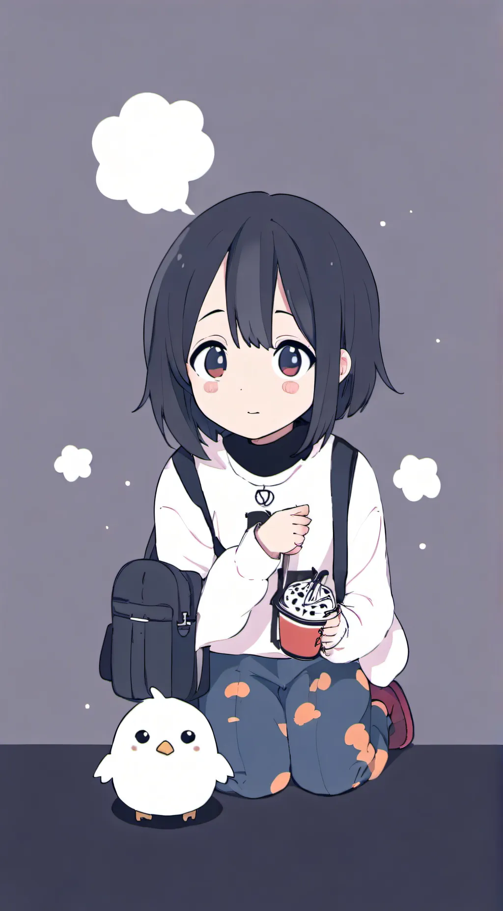 ai character: coka x peppie background