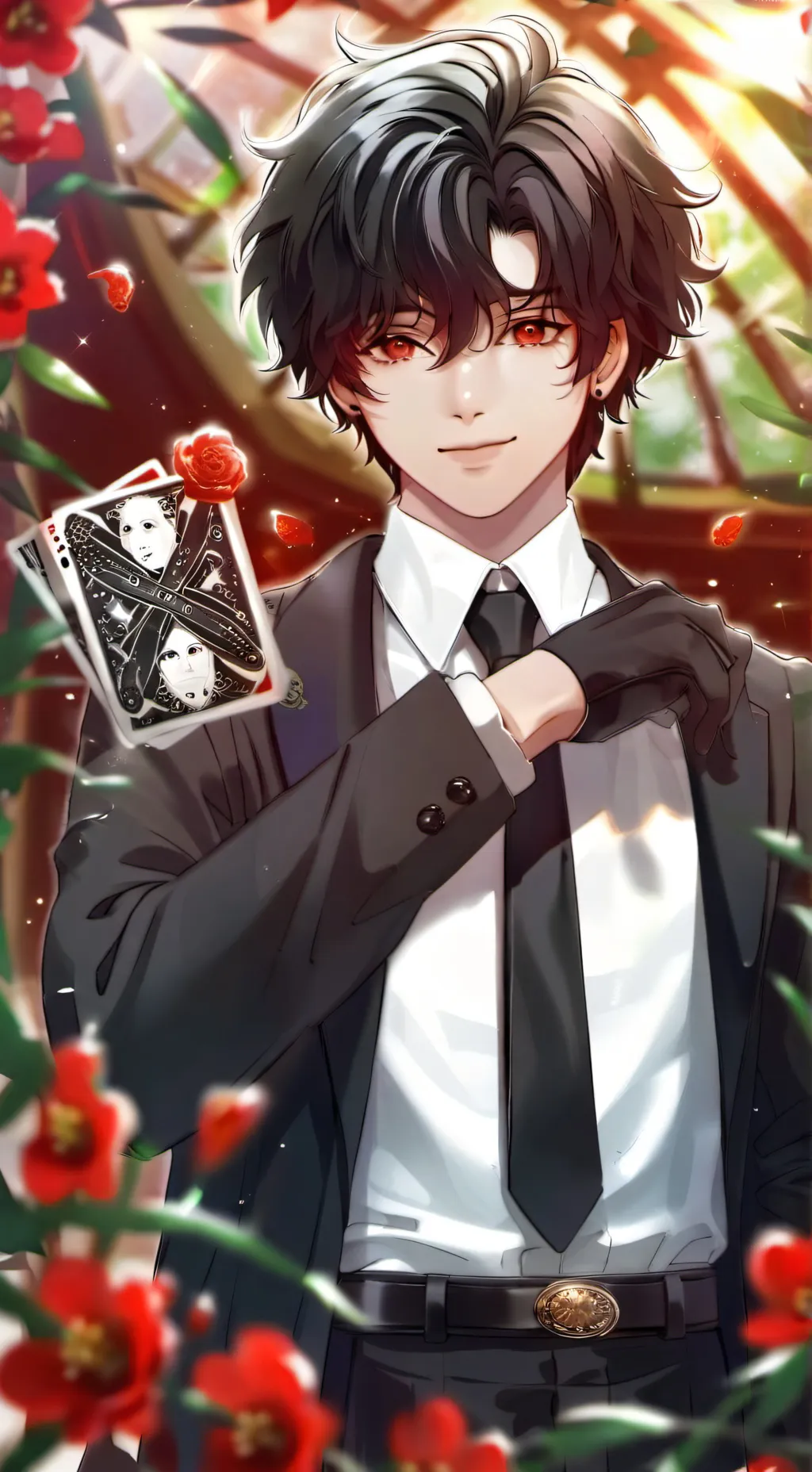 ai character: Kai  background