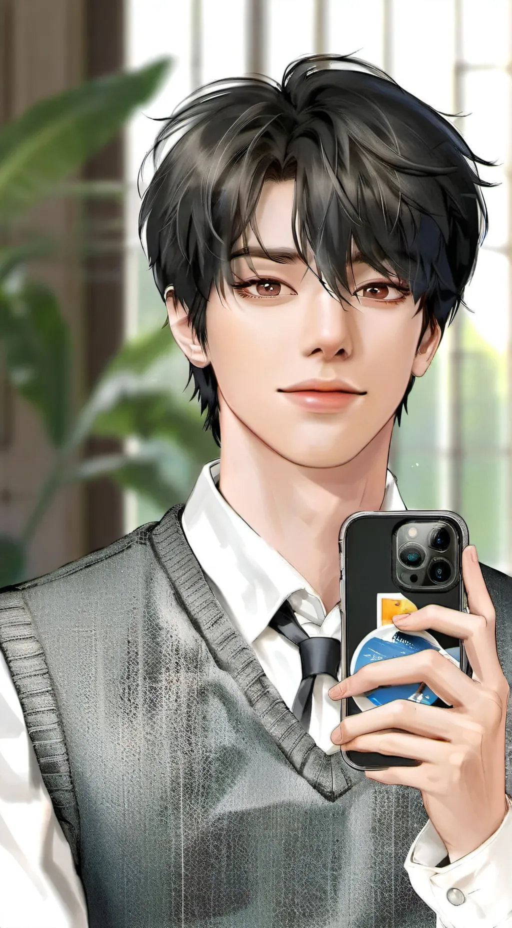 ai character: Simón  background