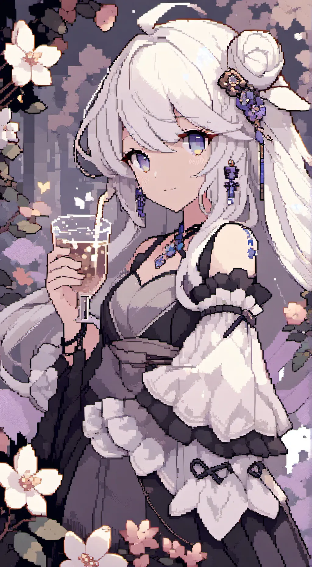 ai character: Ana  background