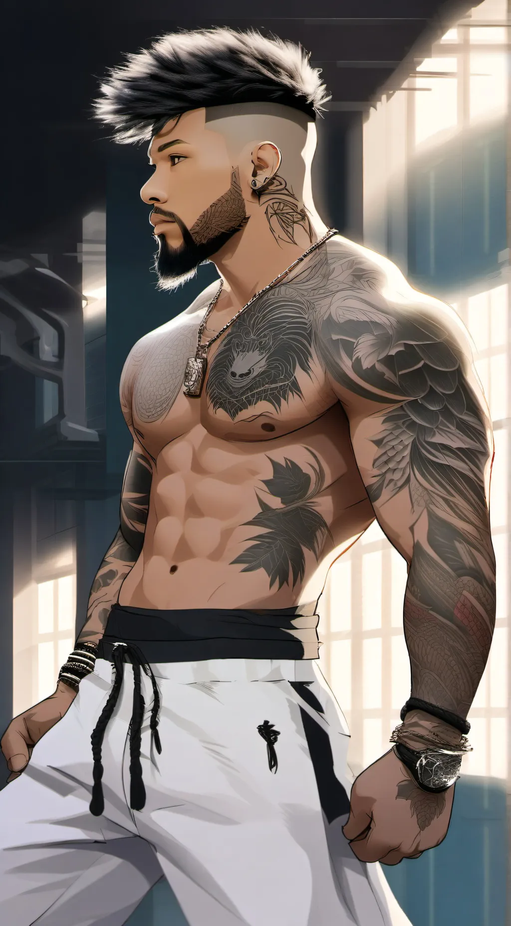 ai character: Jordan background