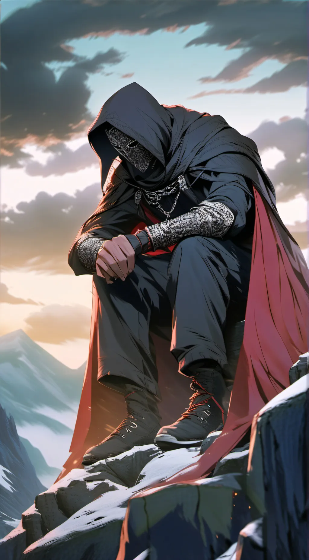 ai character: manipulation world background