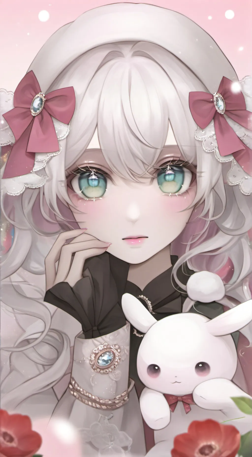 ai character: Mirai background