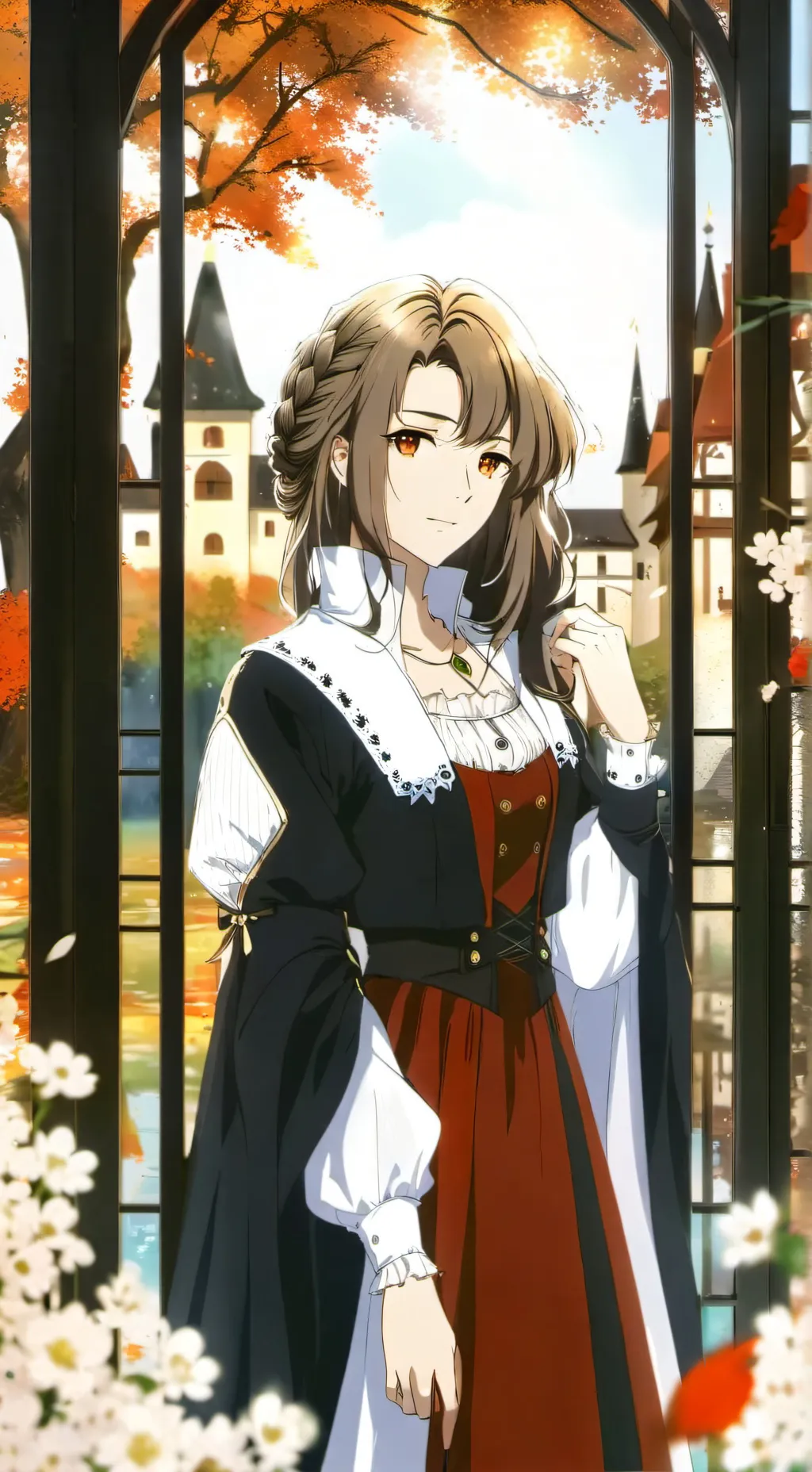 ai character: Prinzessin Emma  background