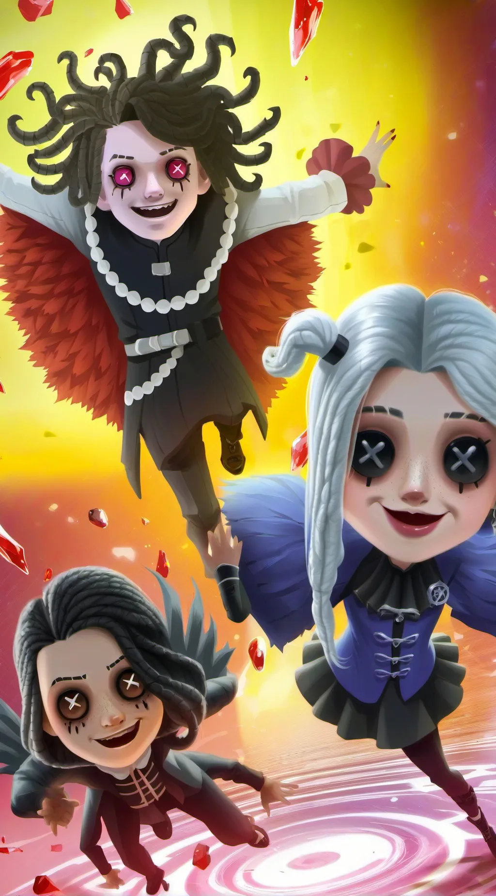 ai character: ✨Coraline✨ background