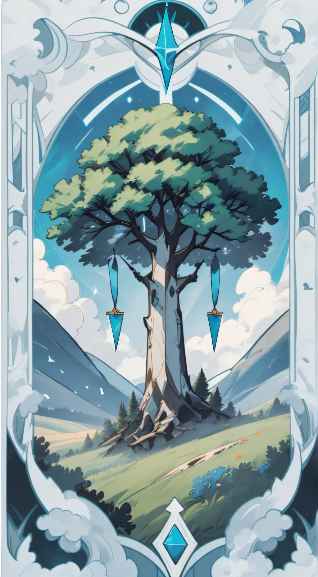 ai character: Forsaken pick meee background