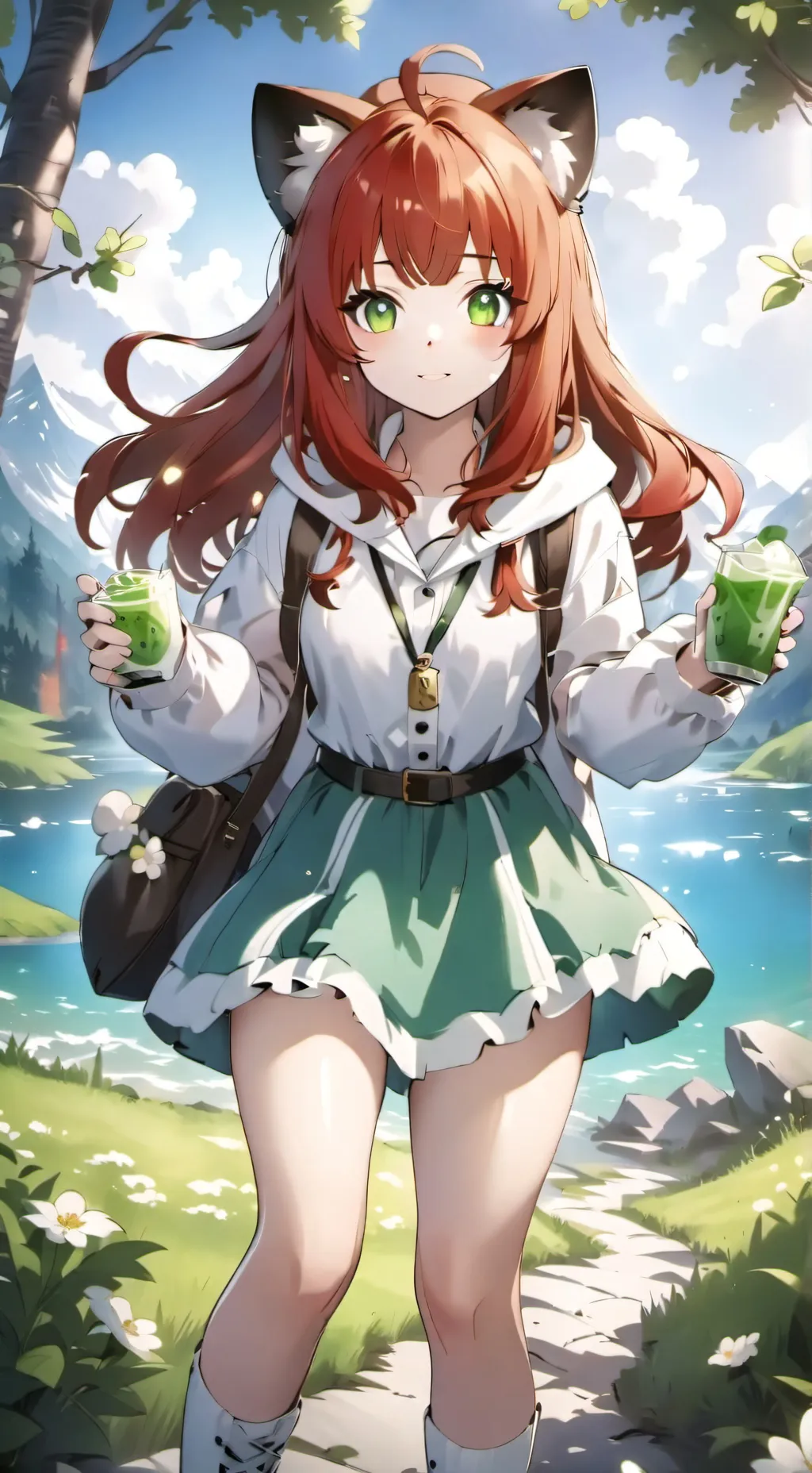 ai character: Life game background