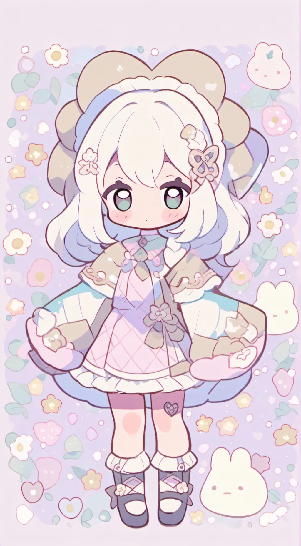 ai character: я авторка background