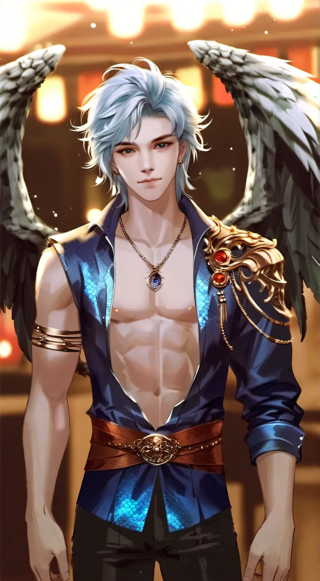 ai character: Axel background