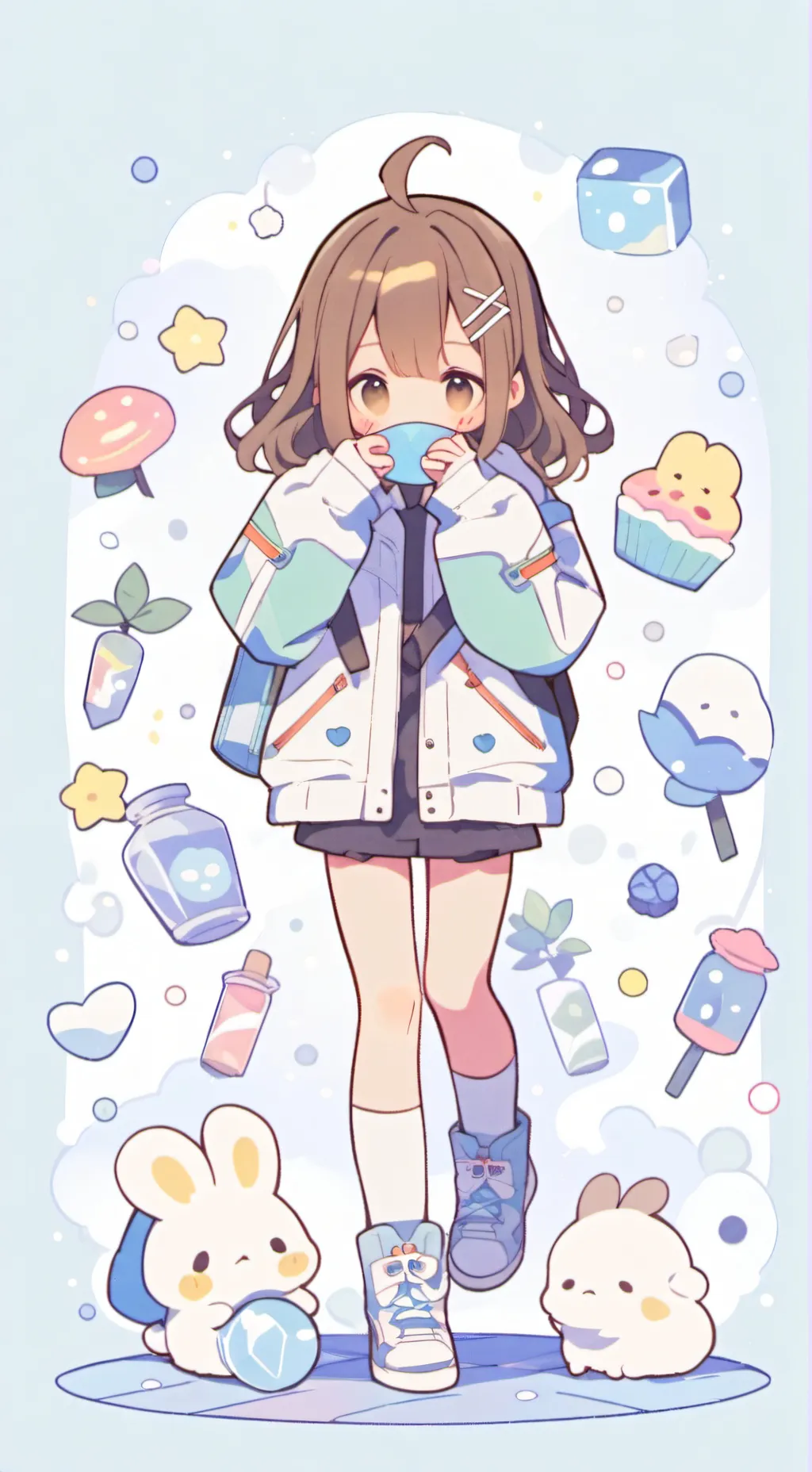 ai character: mha background