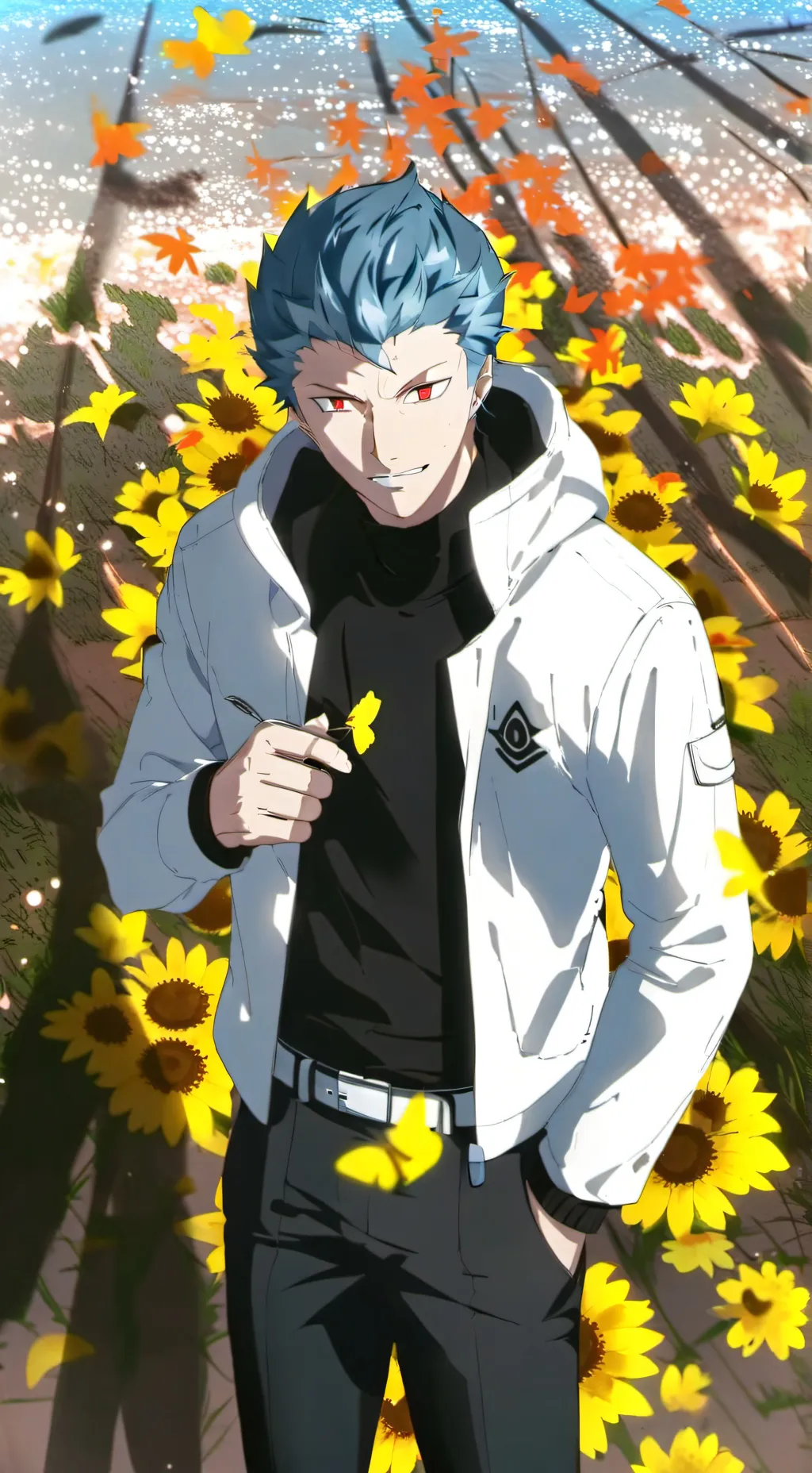 ai character: 💙~Huggy Wuggy~💙 background