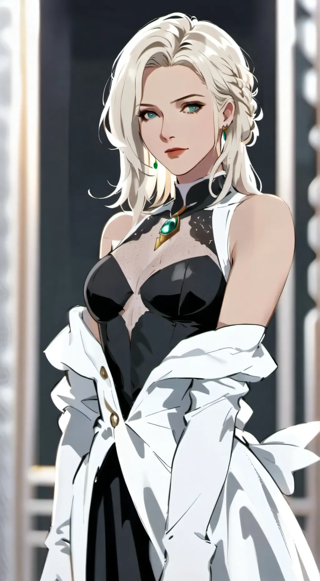 ai character: Emma Frost background