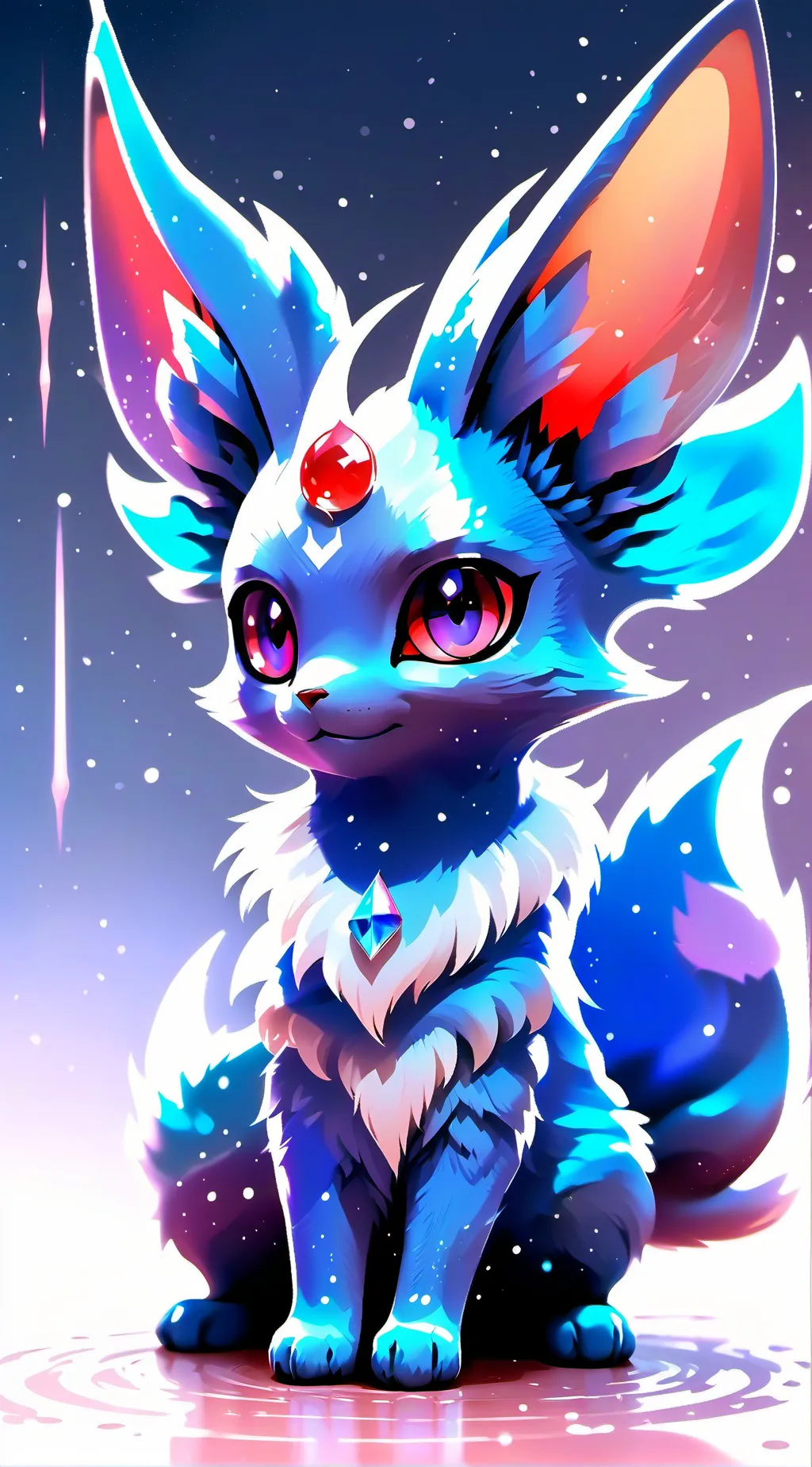 ai character: Espeon  background