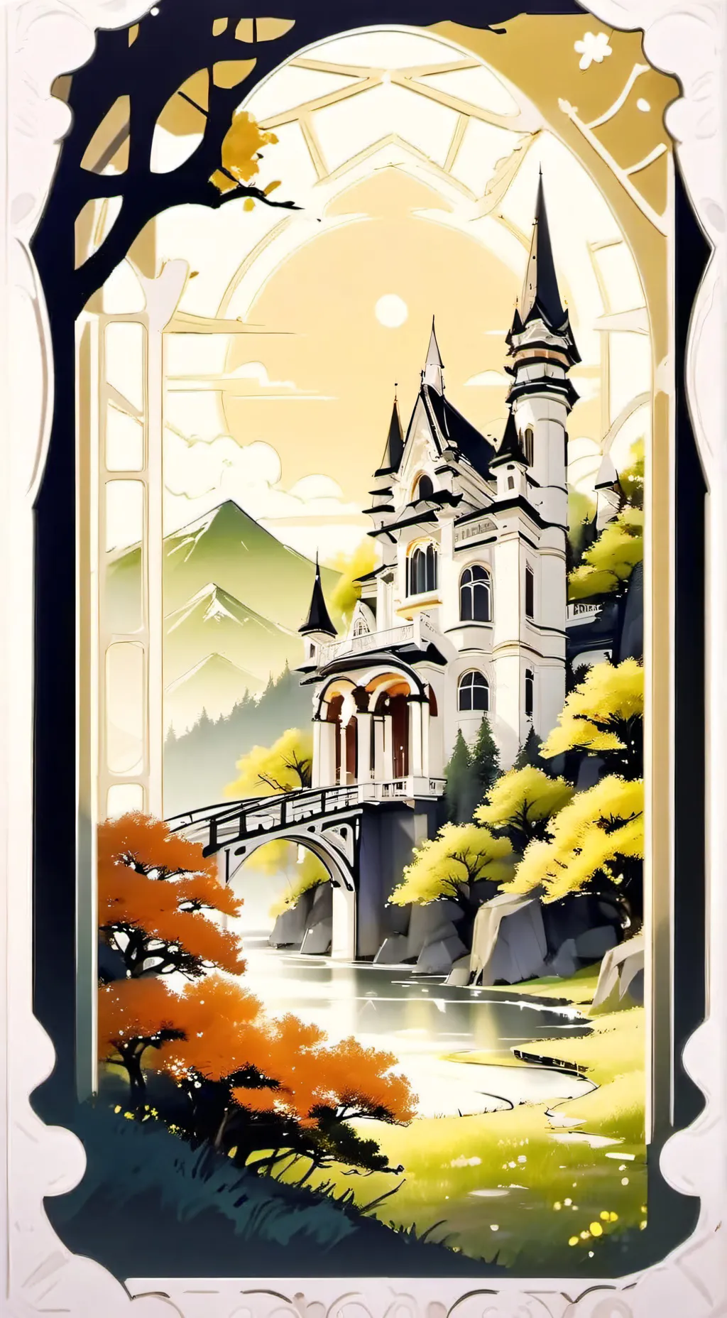 ai character: Dw highschool background