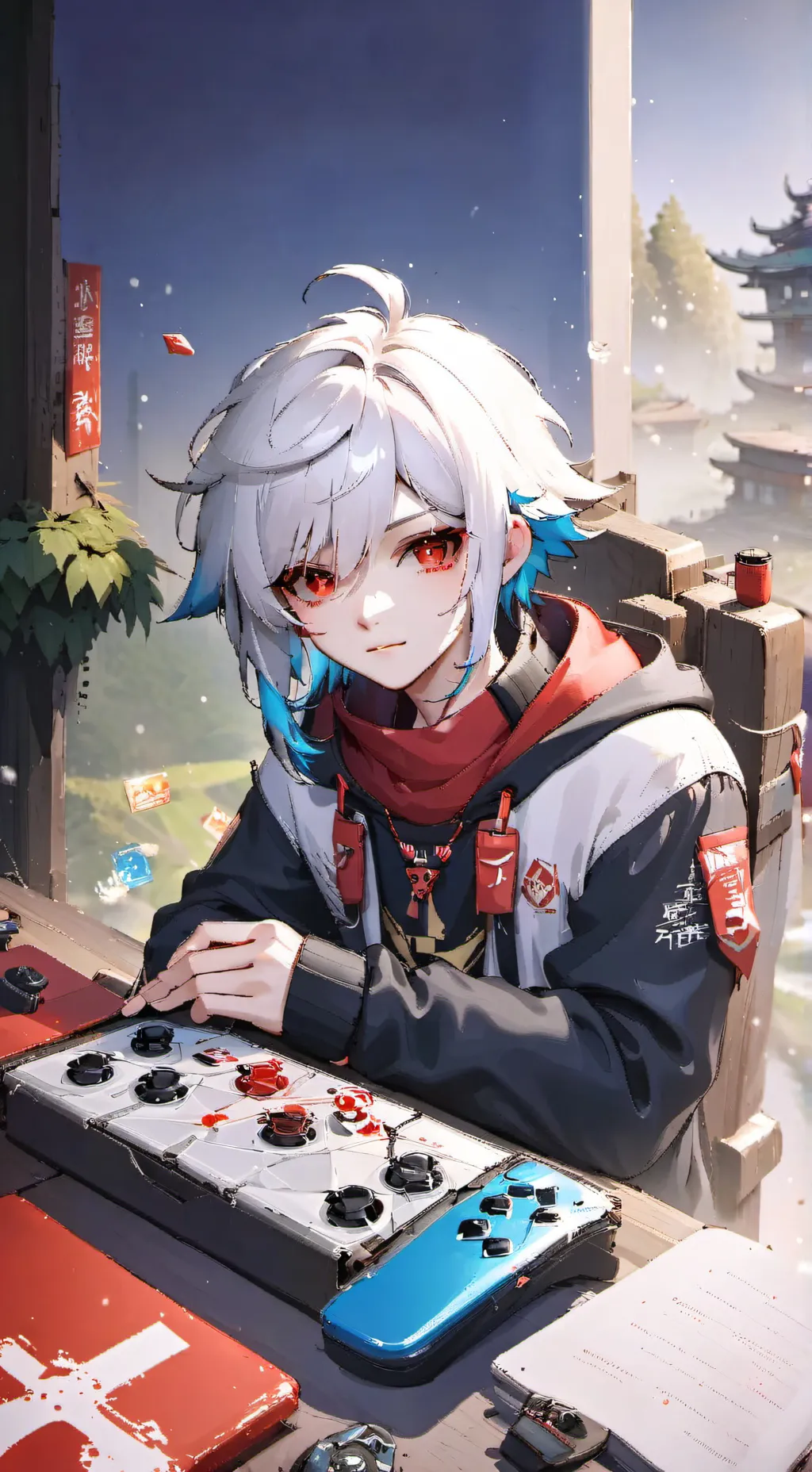 ai character: 💞Levi ❤️‍🔥 background