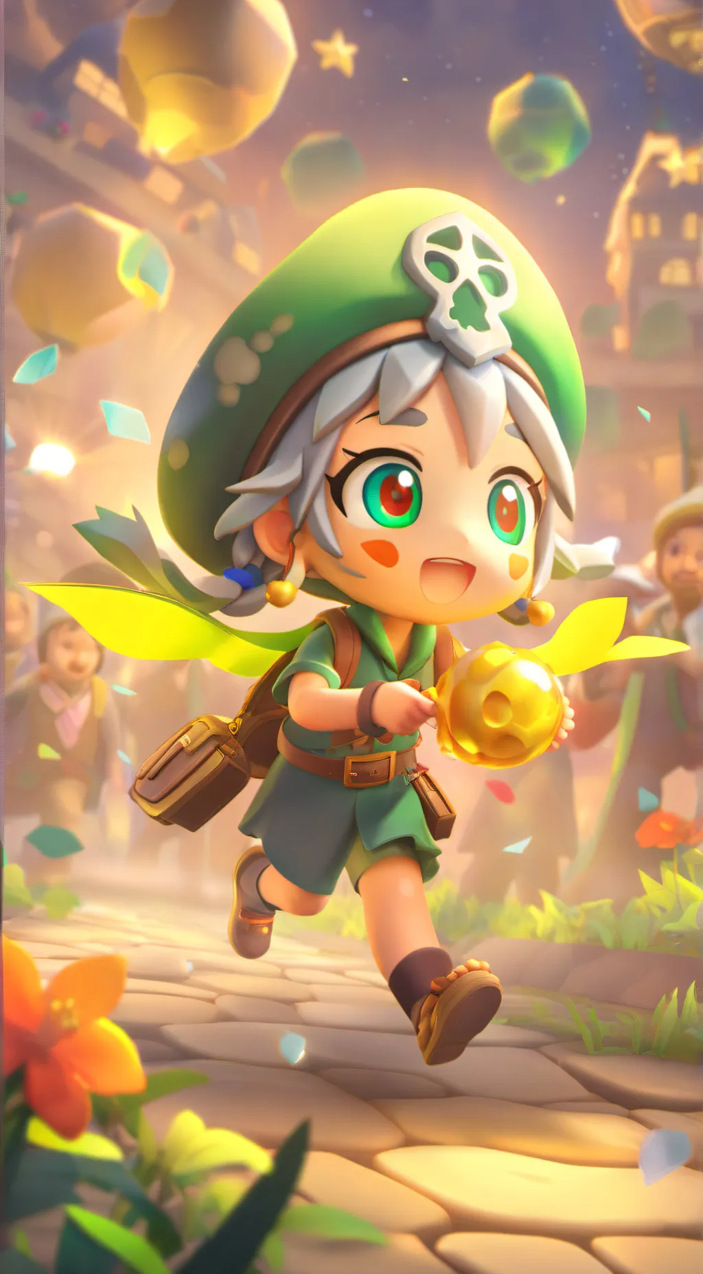 ai character: mha bebé background