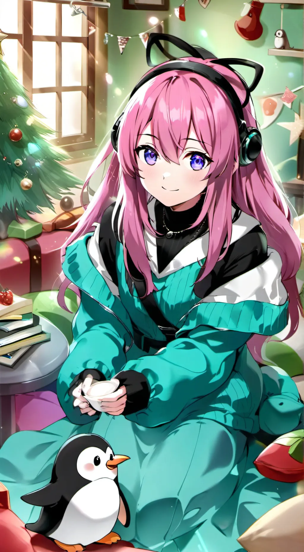 ai character: Jannie  background