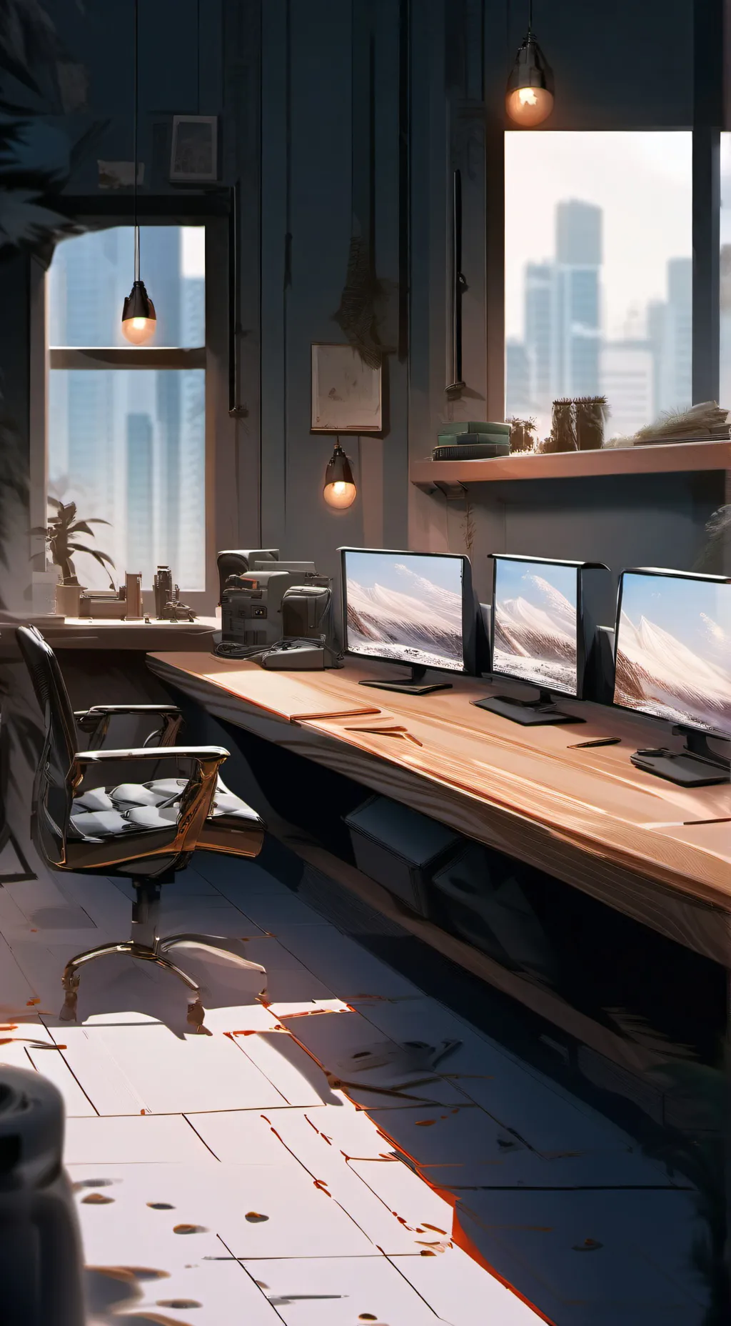 ai character: .  background