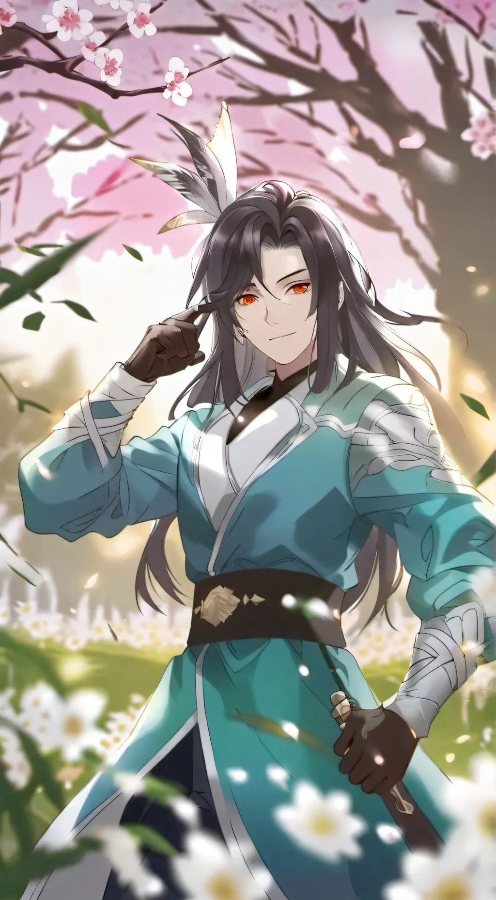 ai character: MHA Final Battle background