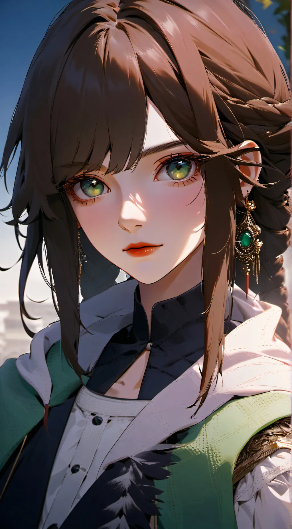 ai character: Kiyomi  background