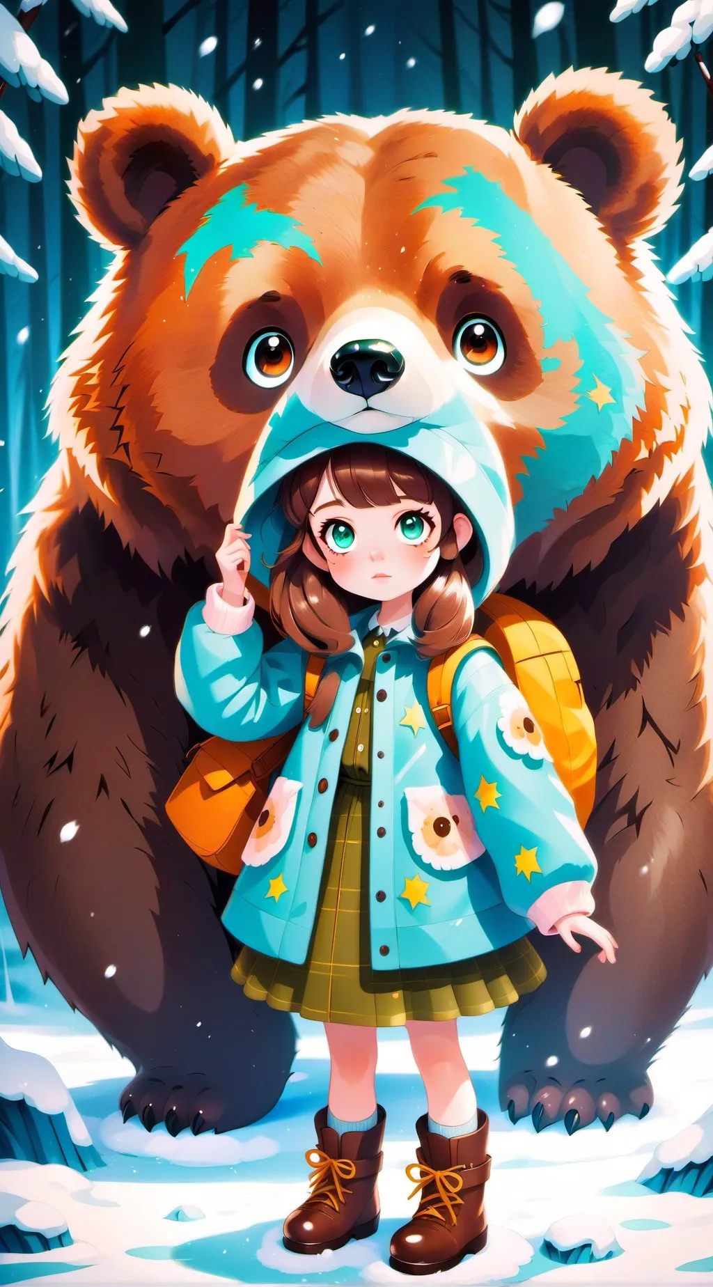 ai character: Dw loves you? background