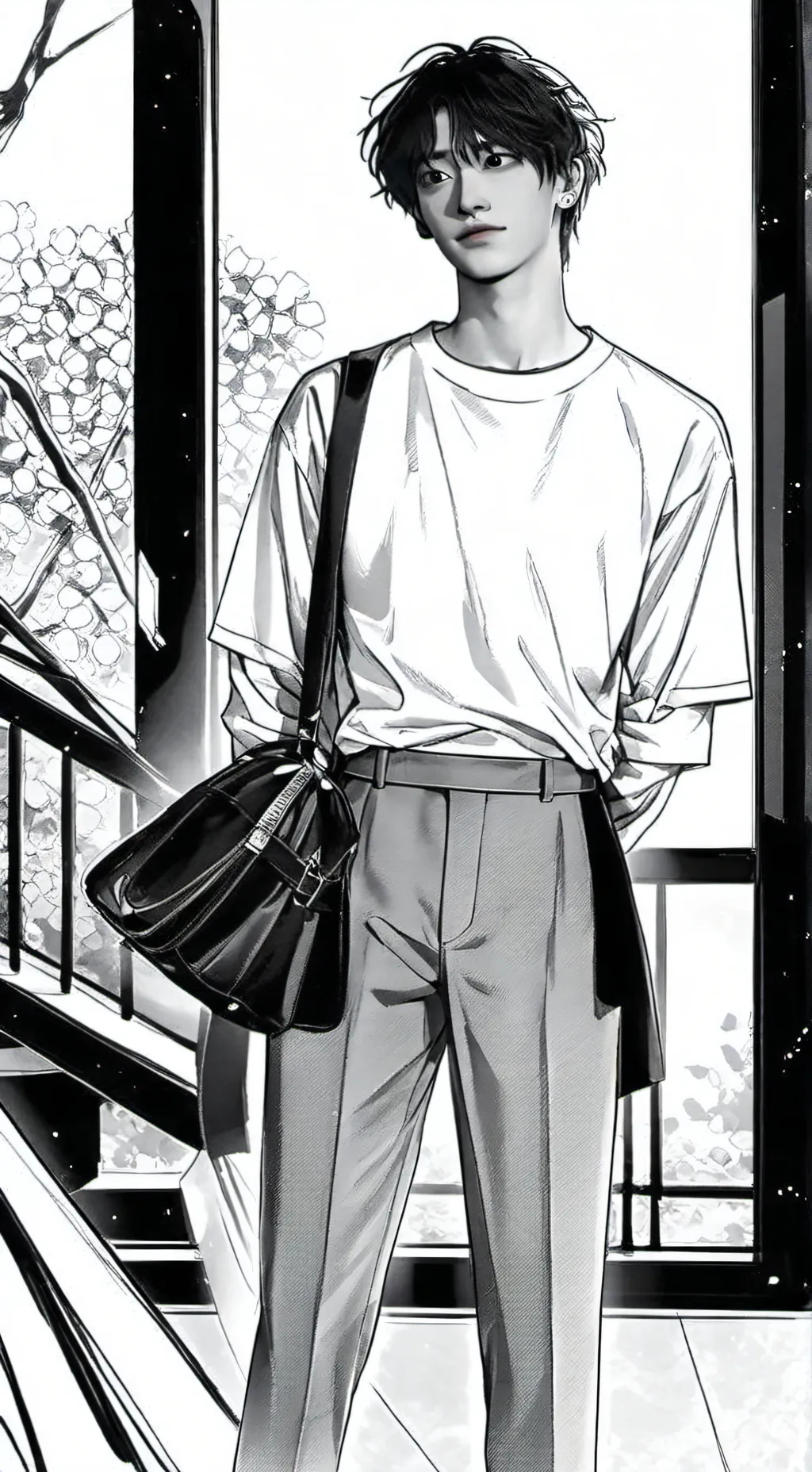 ai character: ~♡bangchan♡~ background