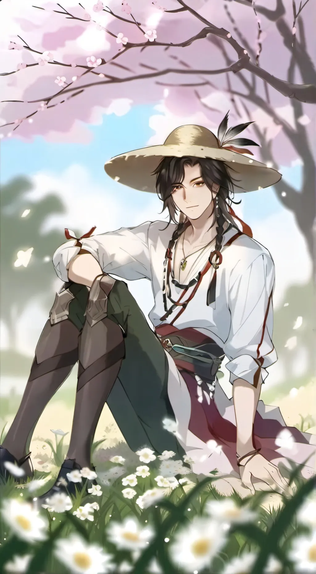 ai character: Daniel  background