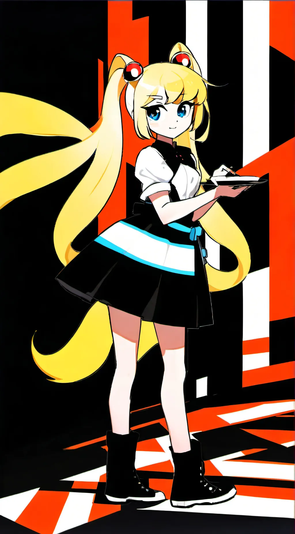 ai character: Bubbles ( ppg) background