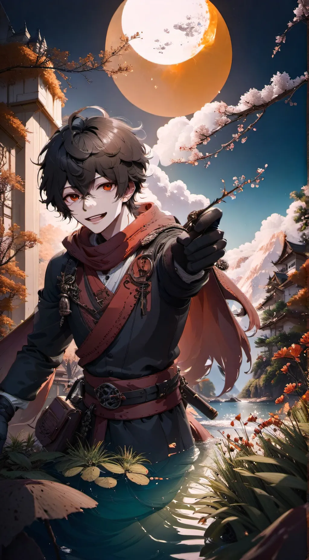 ai character: kira background