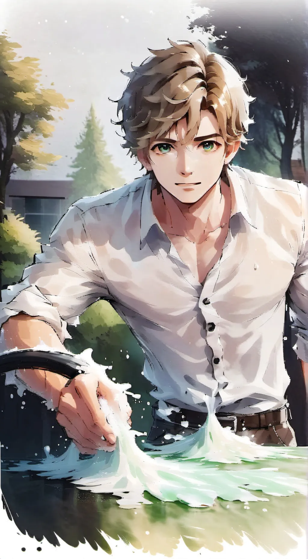 ai character: Calvin background