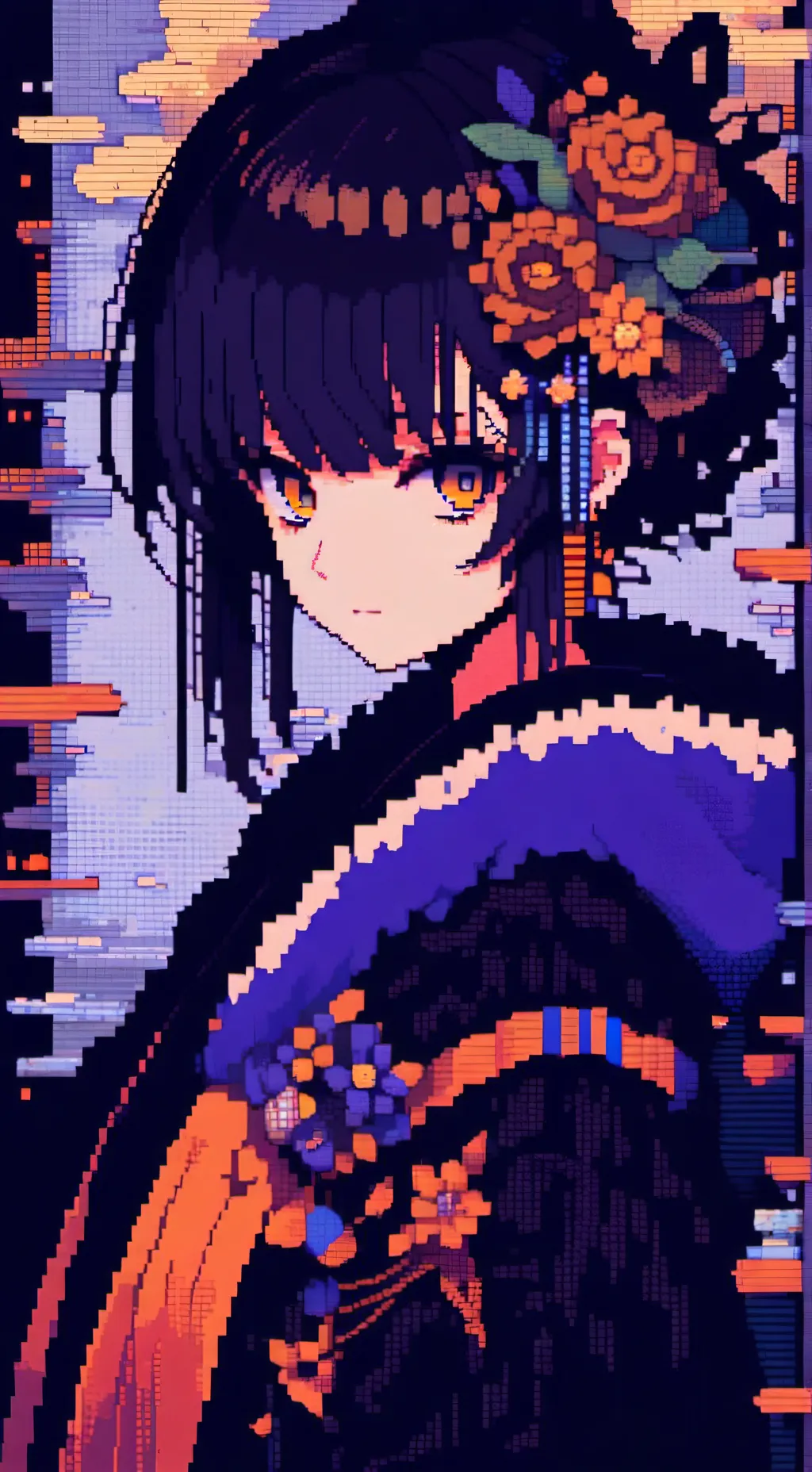 ai character: fille de tobi  background