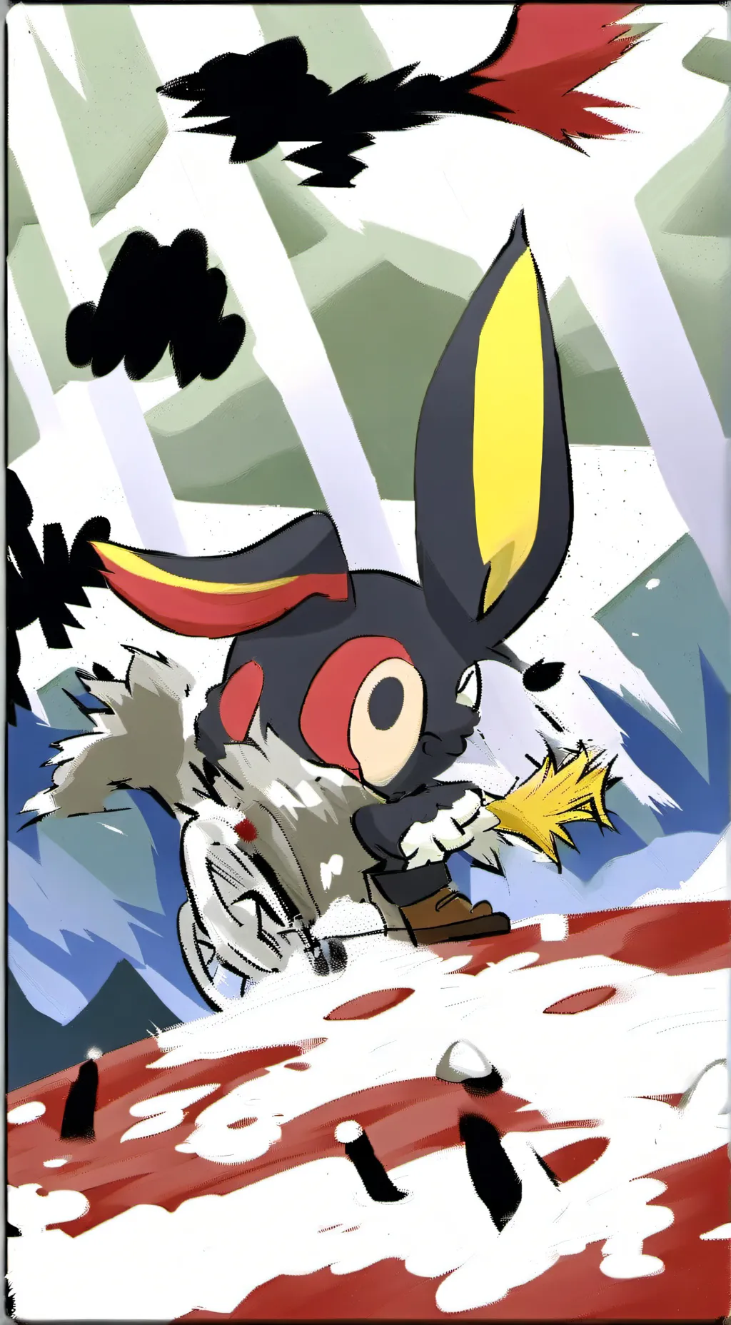 ai character: lorna!  background