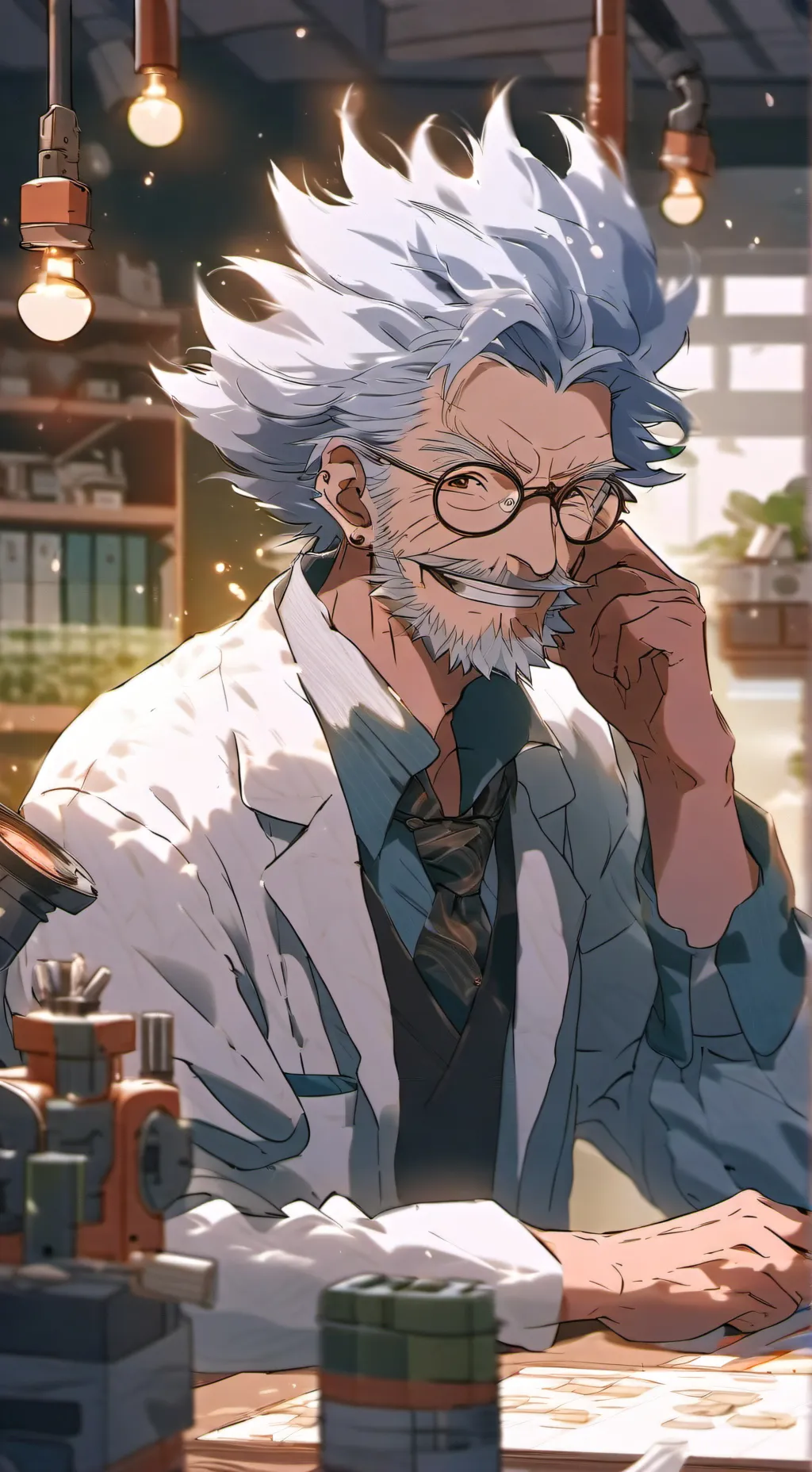 ai character: Professor background