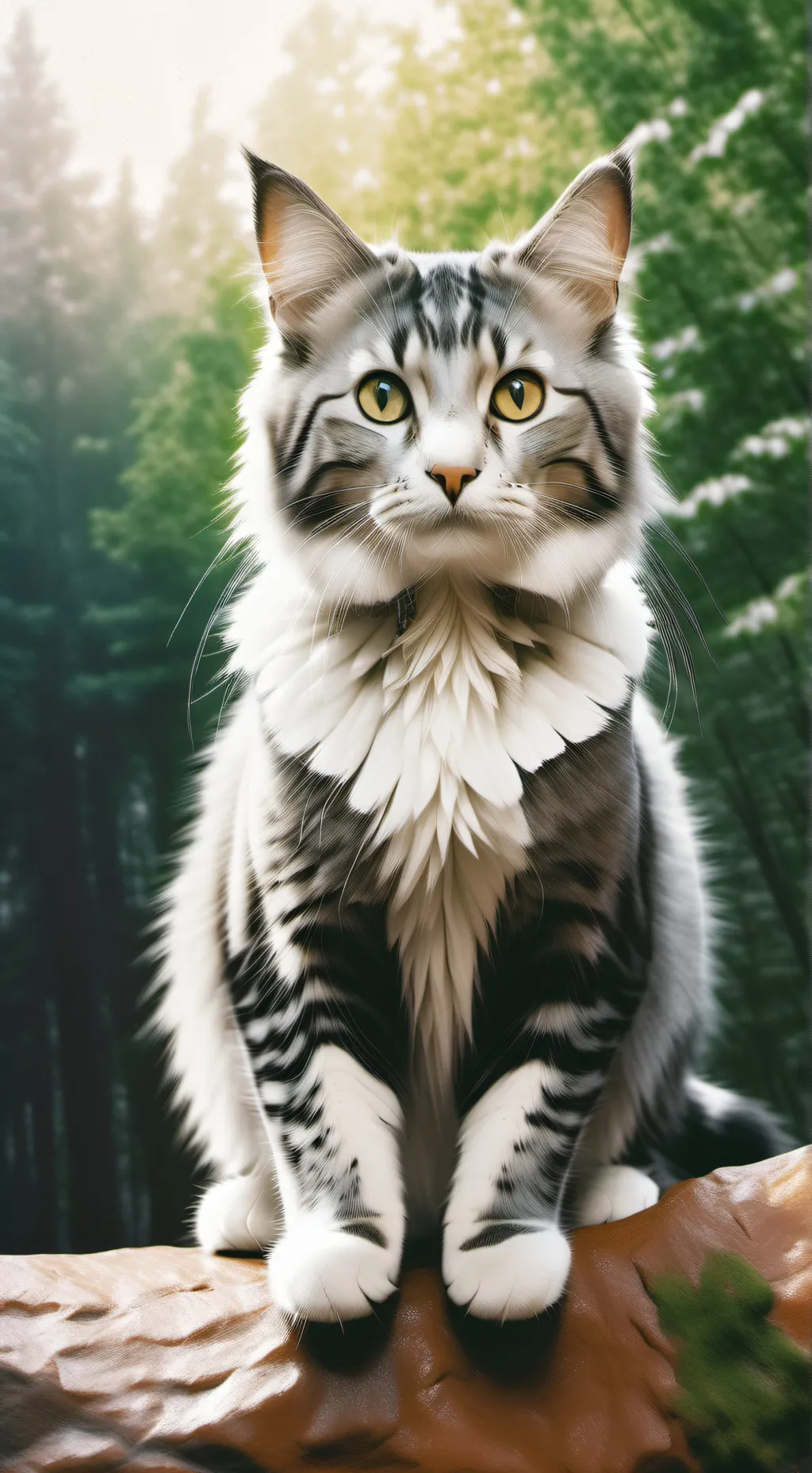 ai character: good cat background