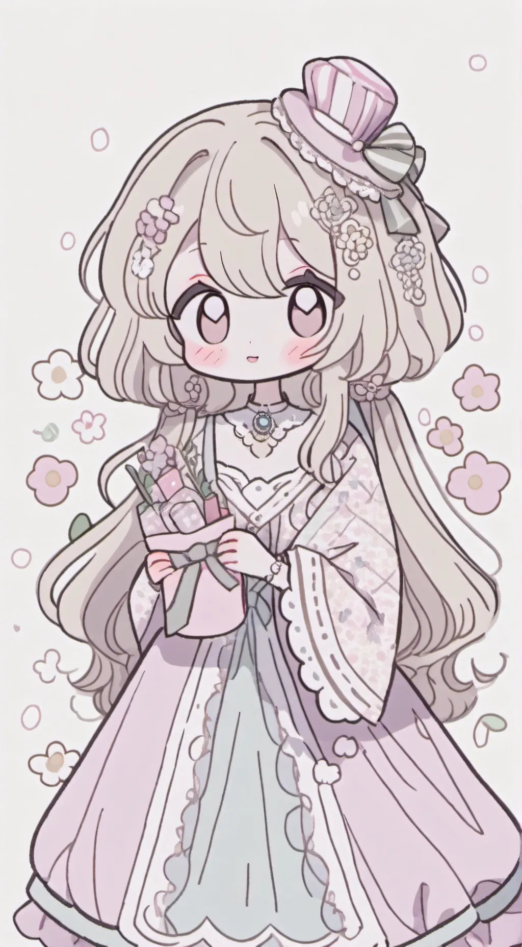 ai character: Dandy world :3 background