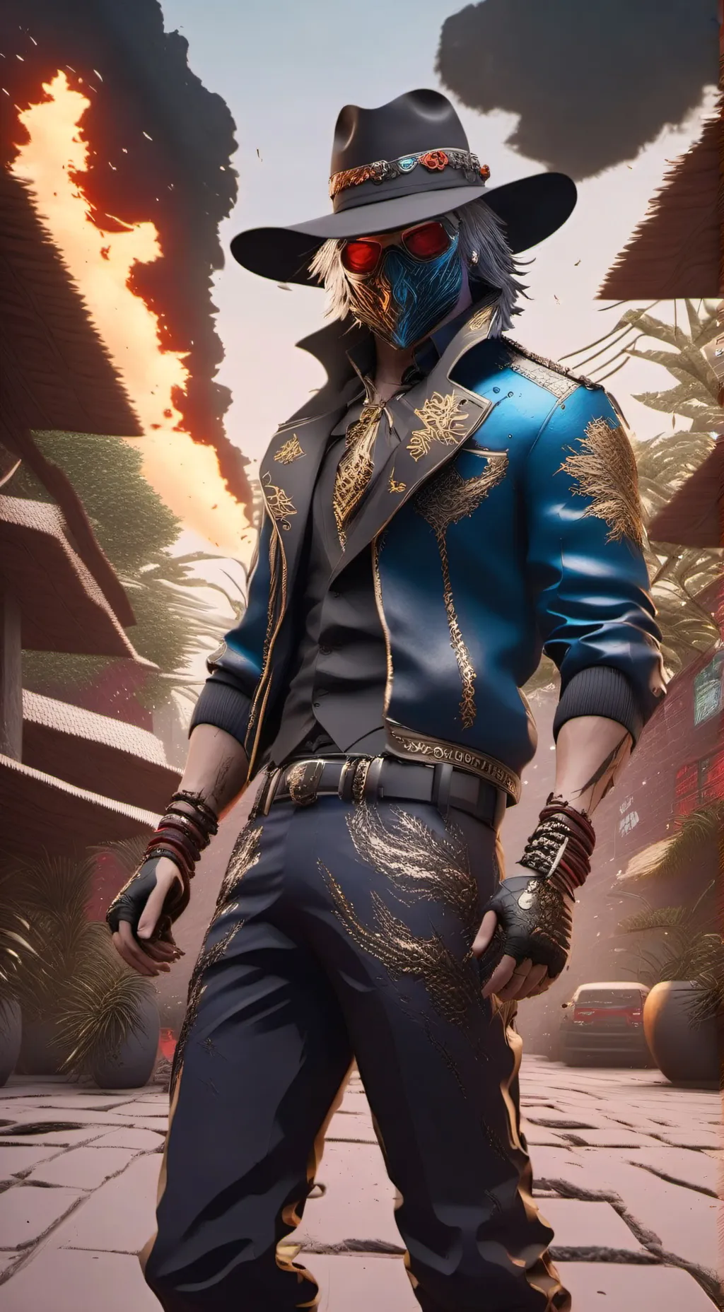 ai character: MR:⁠-⁠)CR7 background