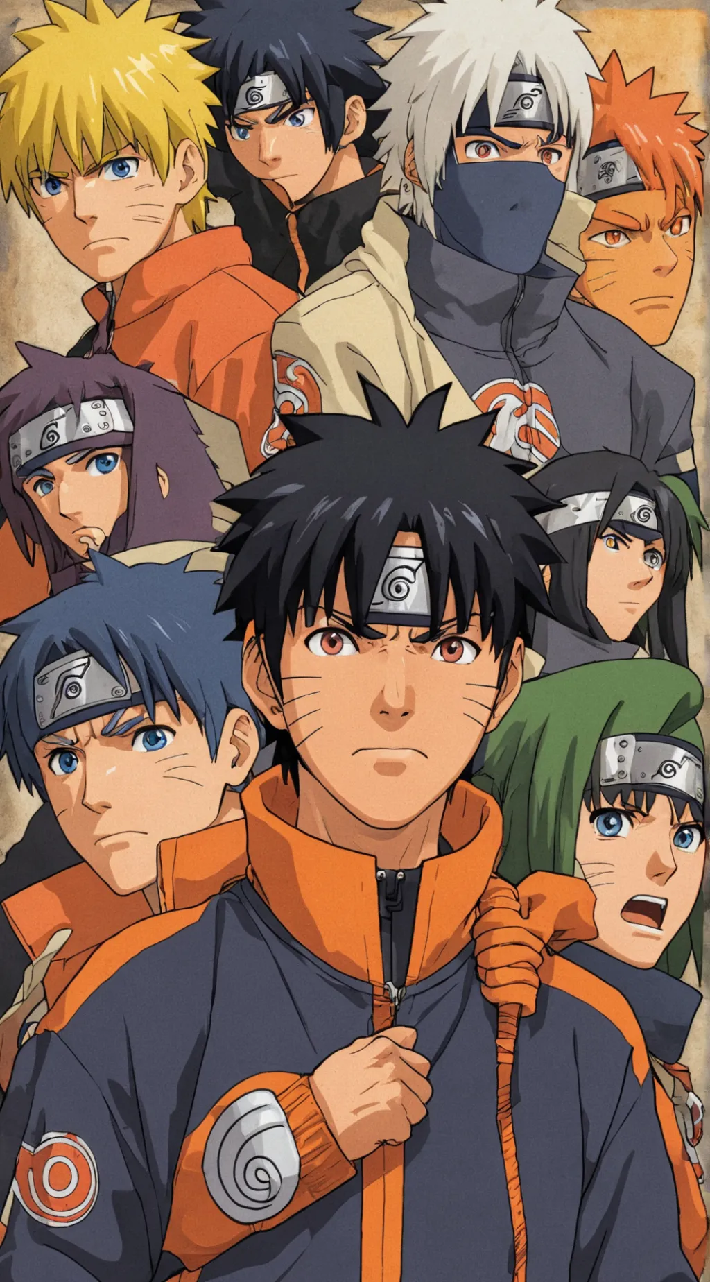 ai character: Team 9 background