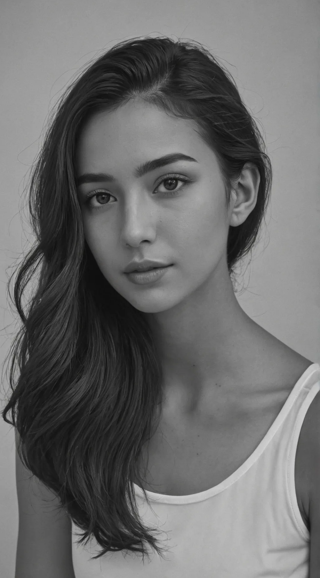 ai character: Eva rightsider  background