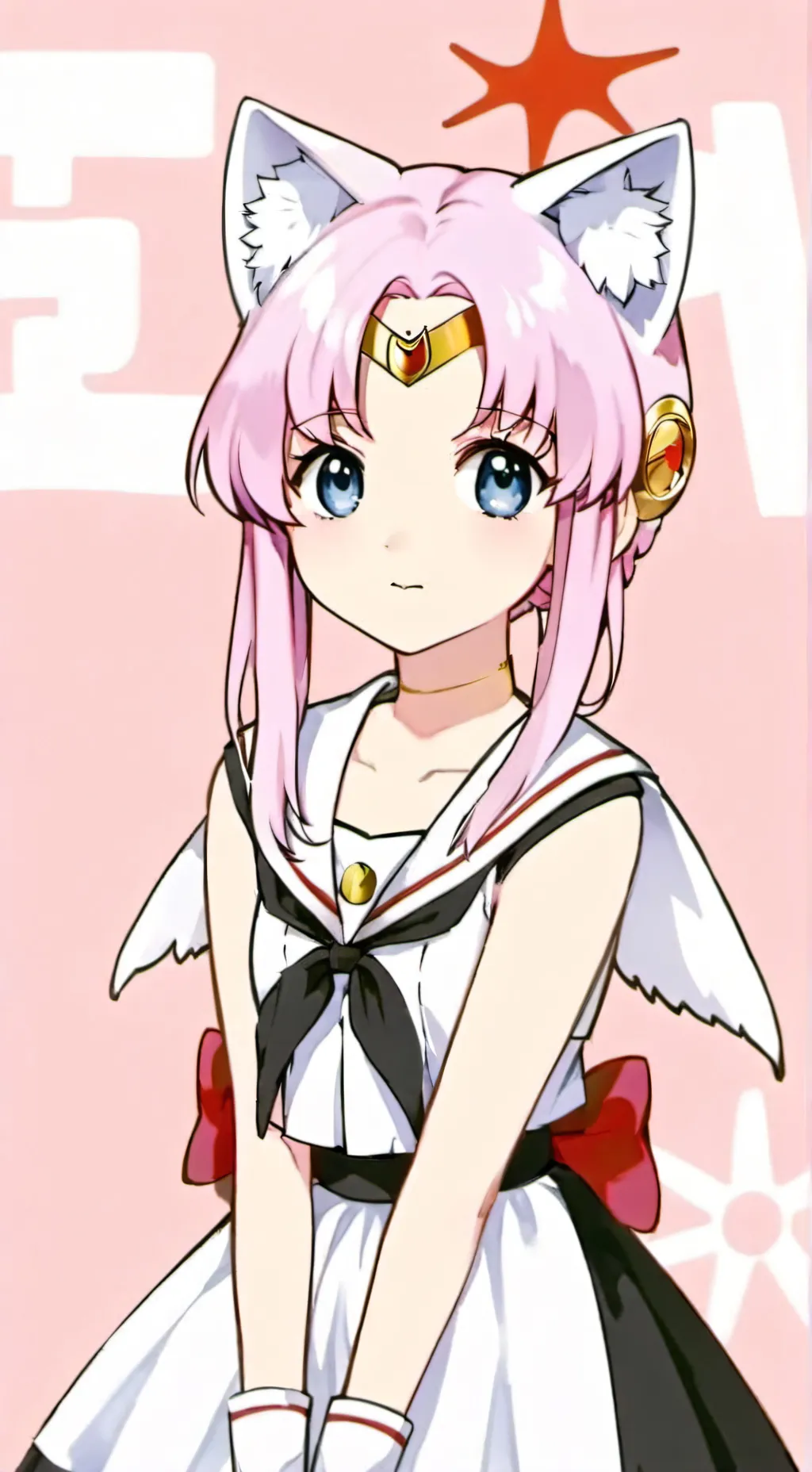 ai character: Katy la princesa  background