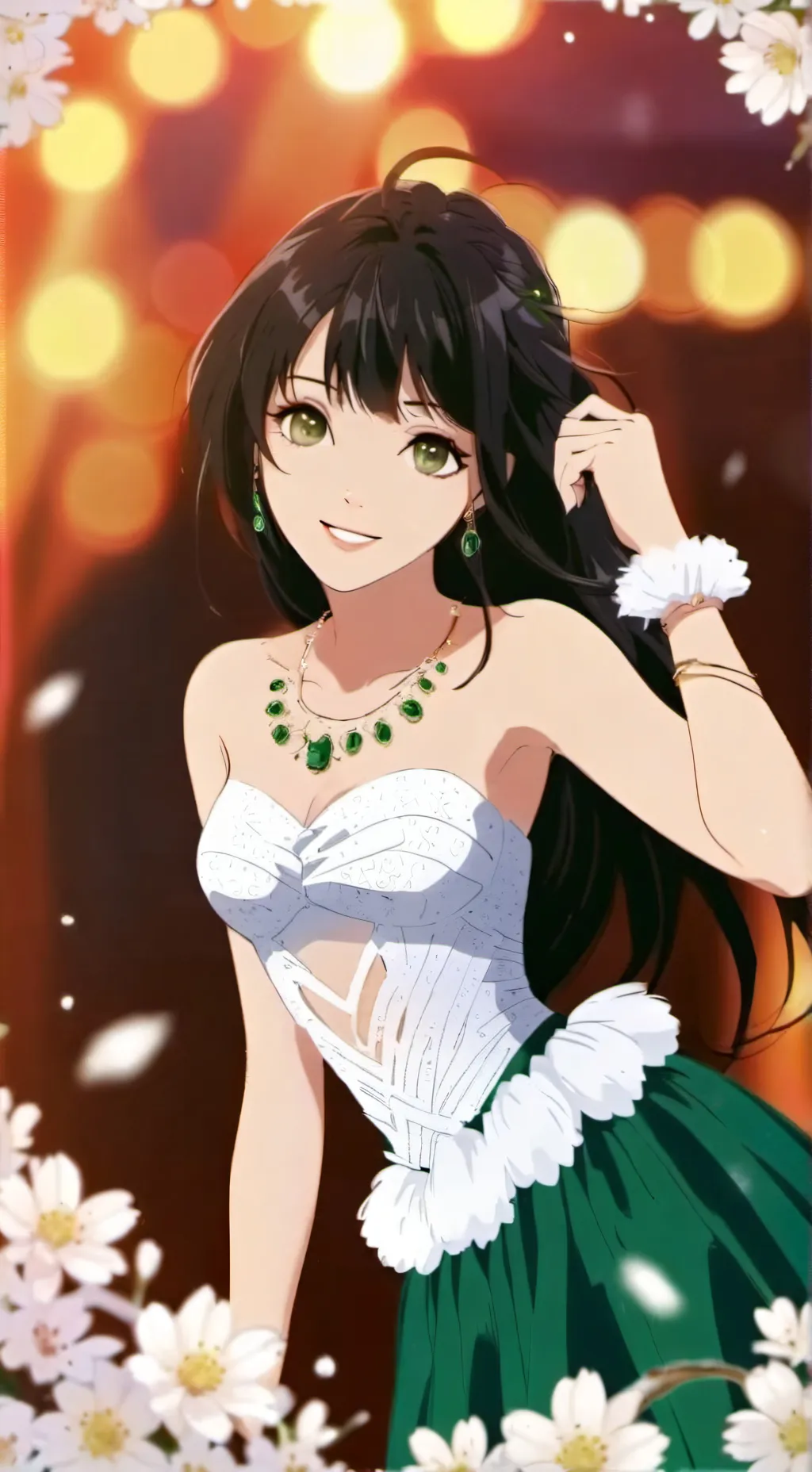 ai character: Prom Night background