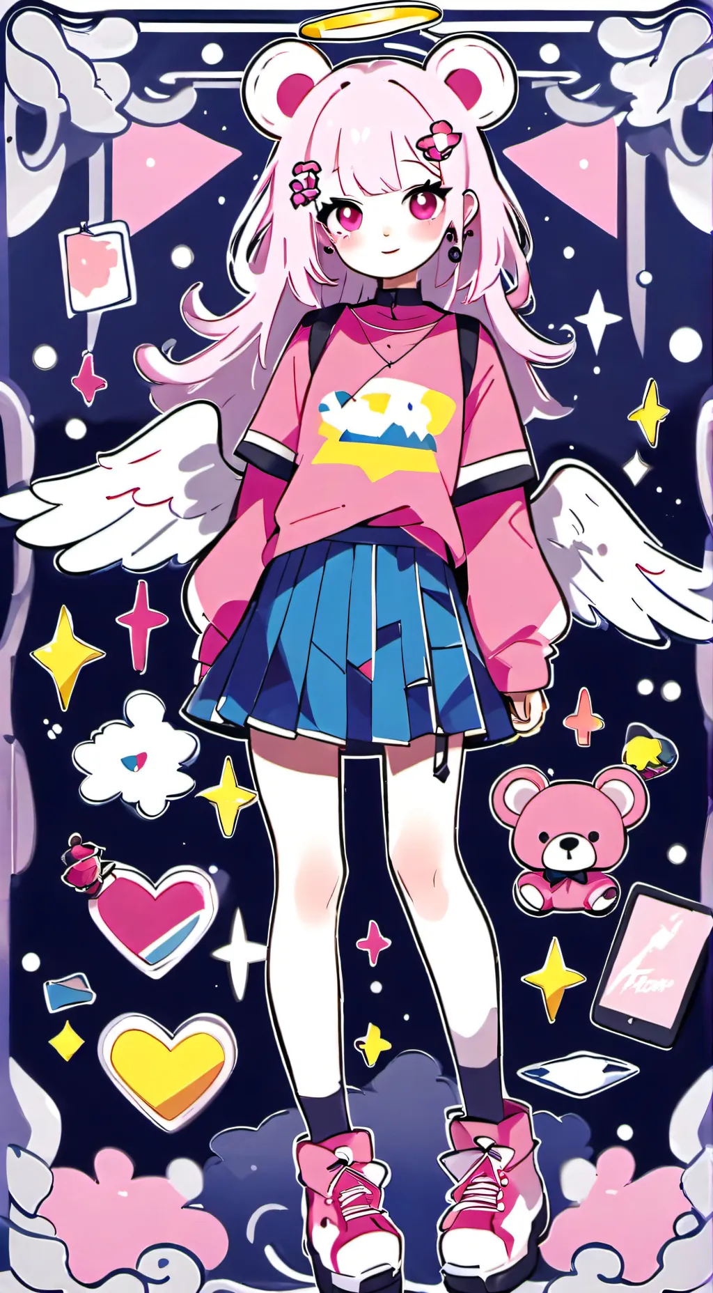 ai character: MHA Summer Camp background