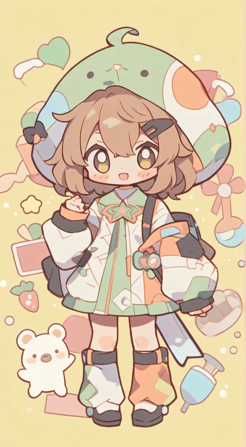 ai character: mha pick me 5 background