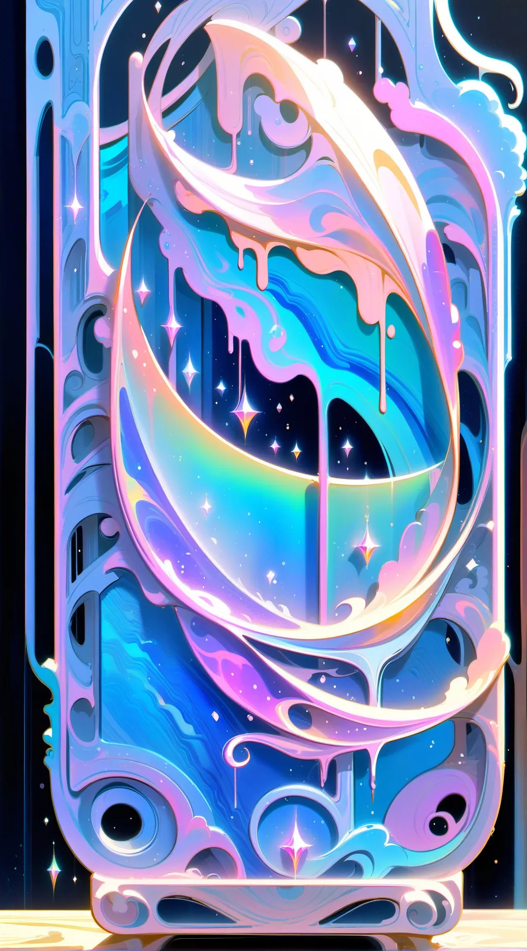 ai character: ♥︎purelily♥︎ background