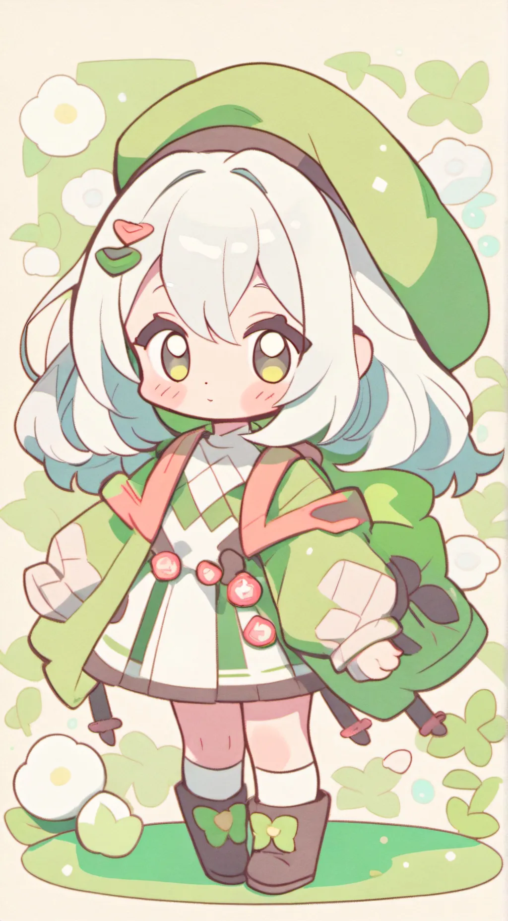 ai character: Amora and Ashton  background