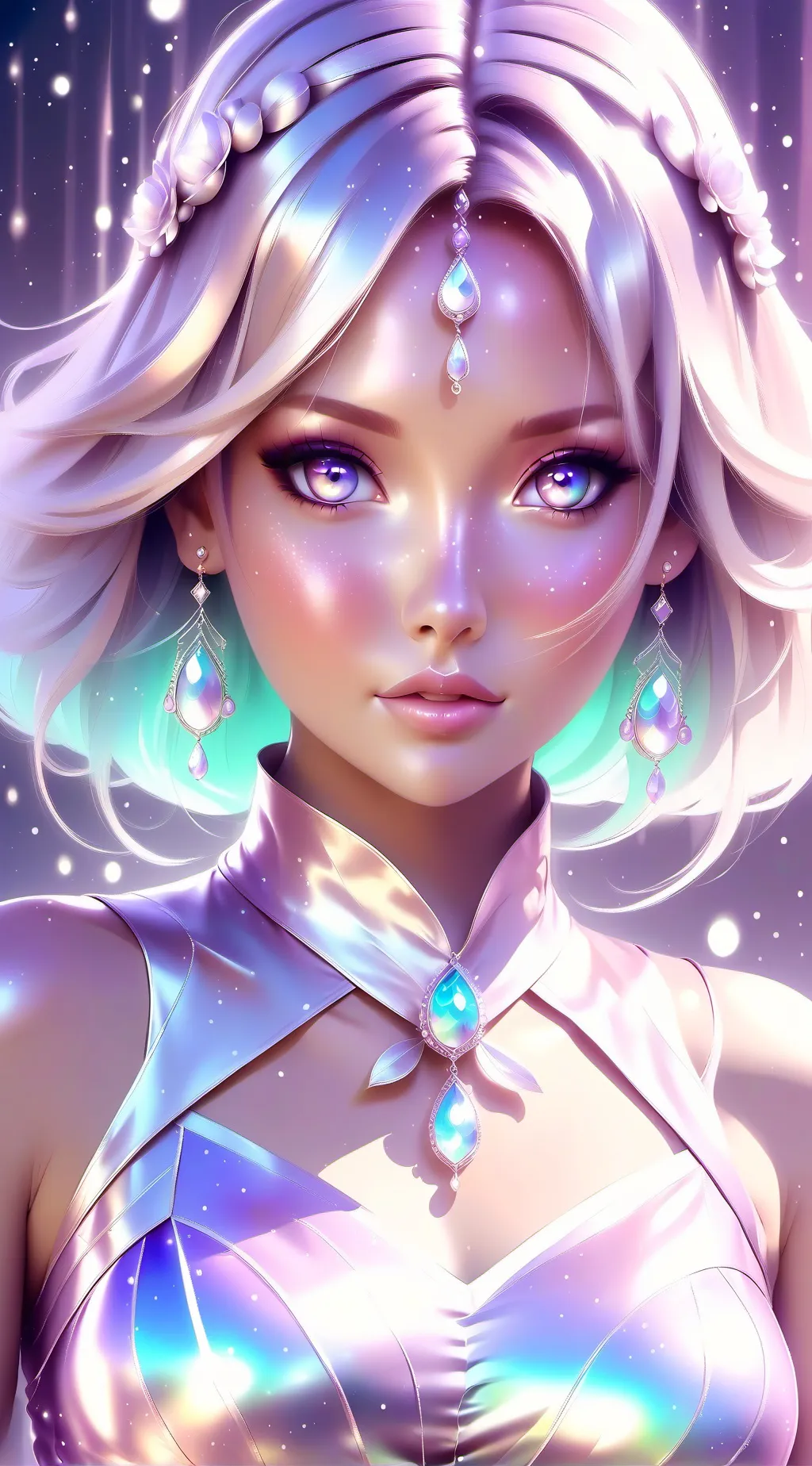 ai character: chica robot background