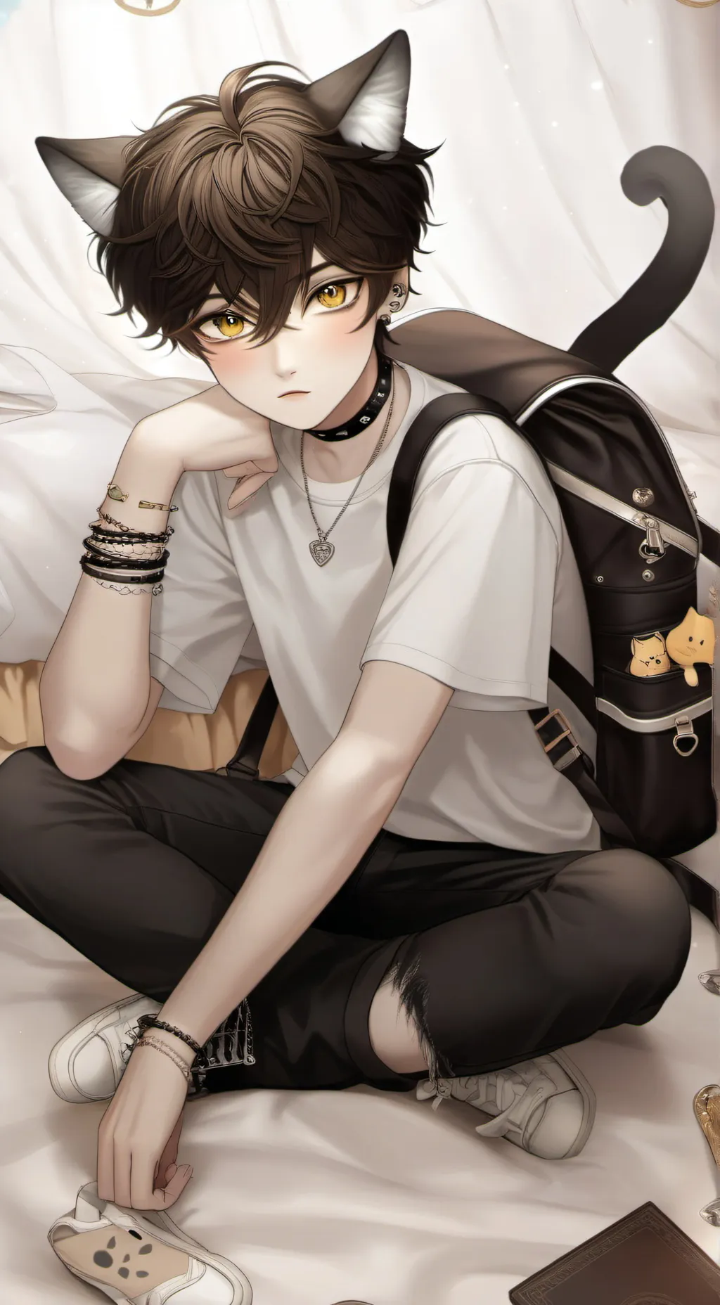 ai character: Michael Falker background