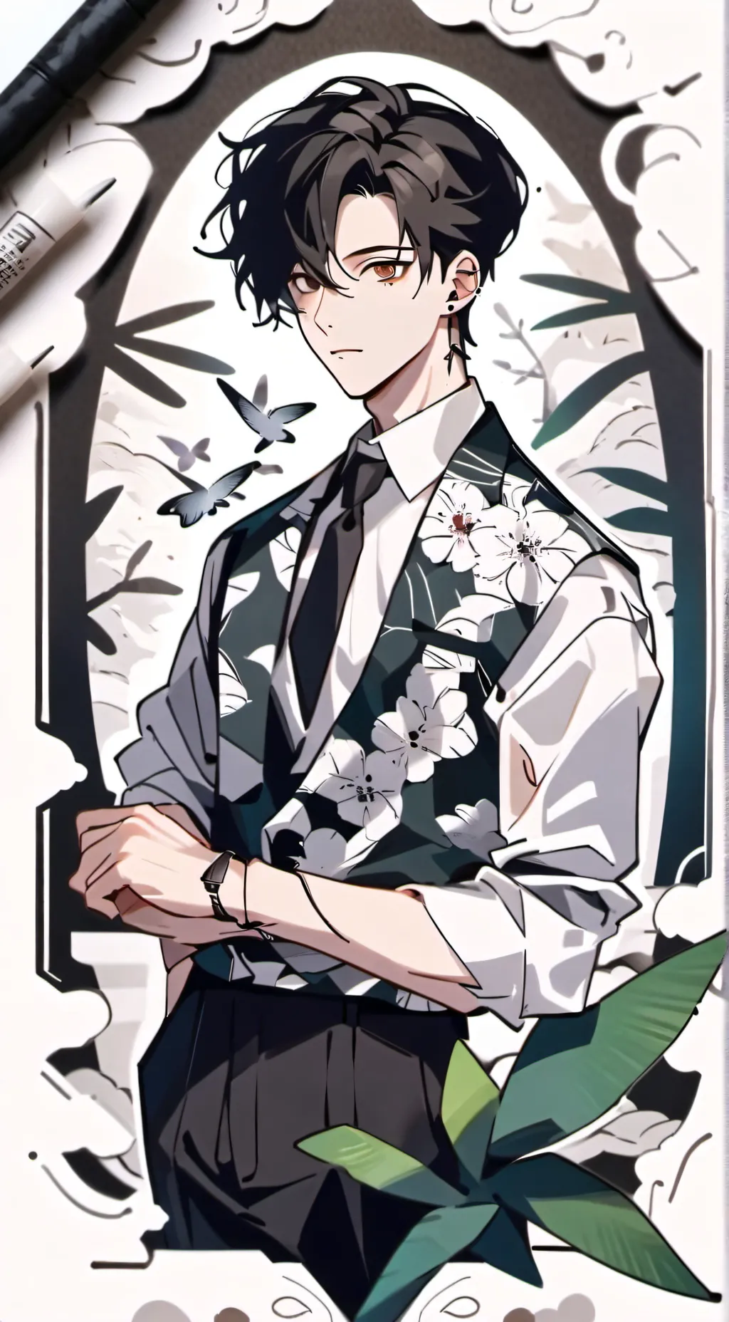 ai character: Cristian background