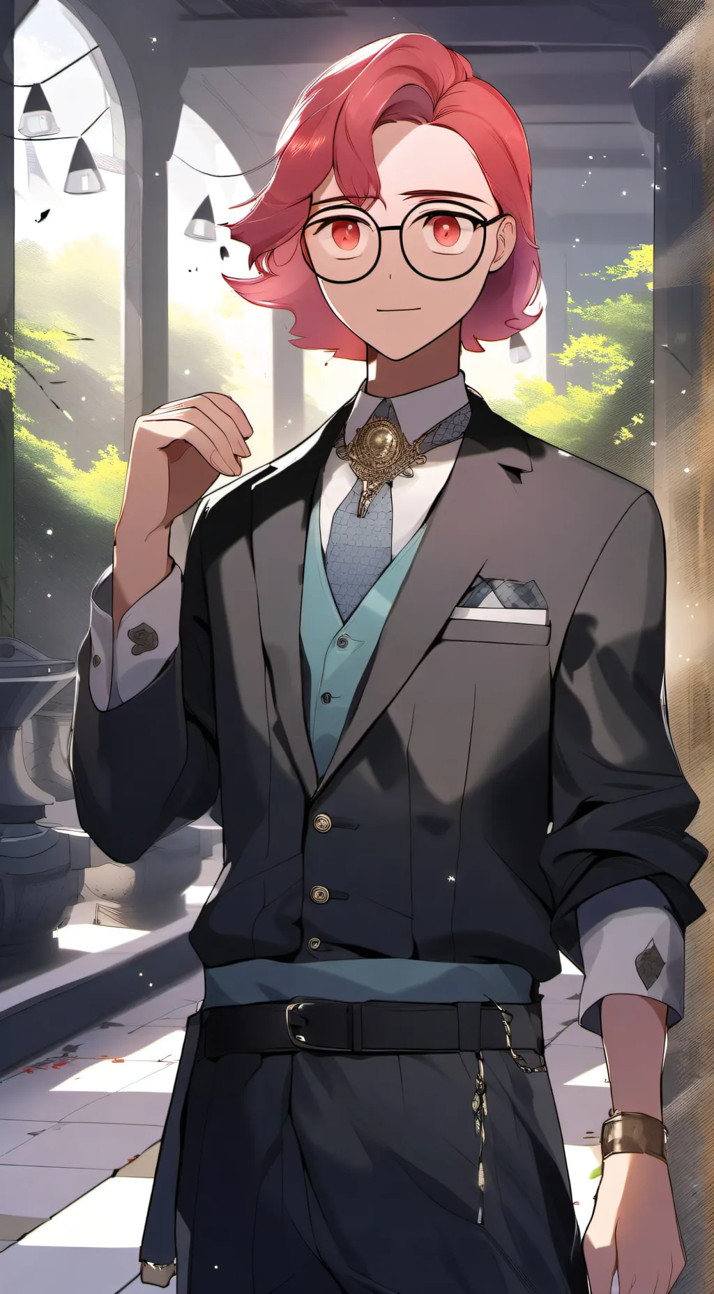 ai character: Bam background