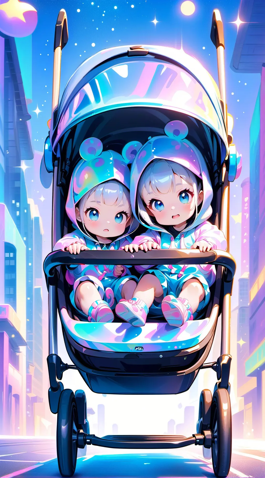 ai character: Sophia and Sophie  background